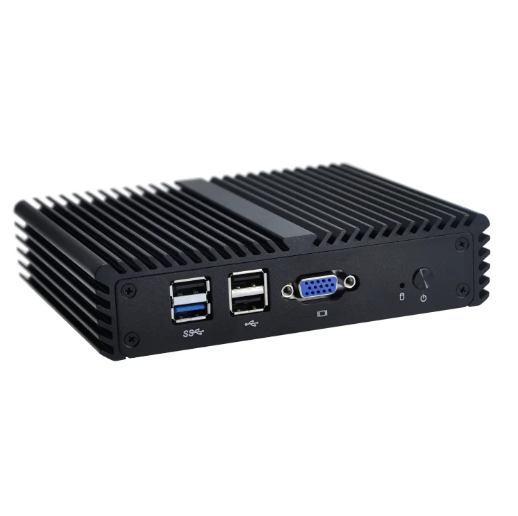 Мини компьютер Qotom 4 Ethernet Q192G4N n2920 Micro PC Server Linux Ubuntu Промышленный маршрутизатор