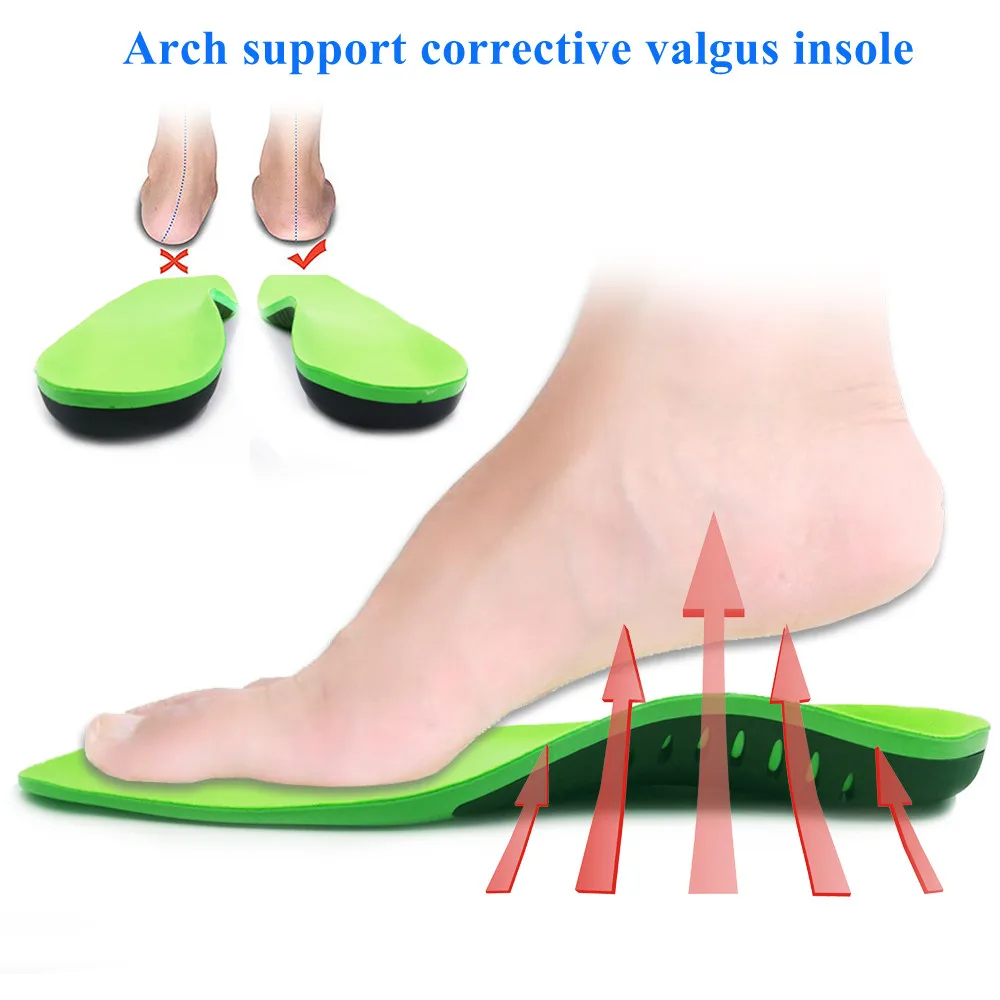 EiD Plus size High Quality EVA Orthotic Insole For orthopedic shoes sole Insoles Flat Feet Arch Support For Men Women Shoe Pads
