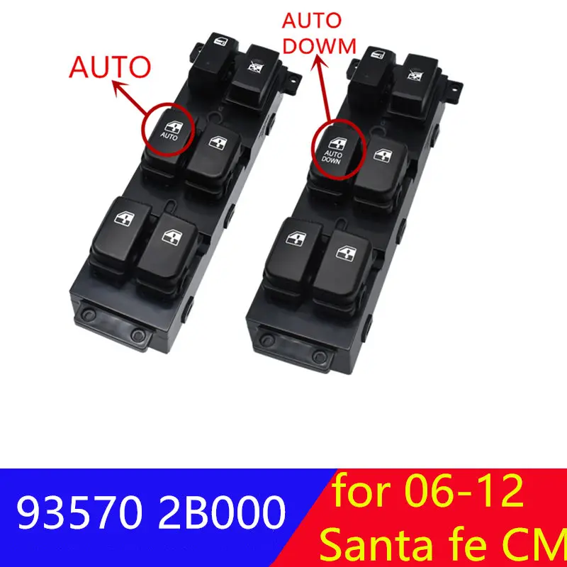 935702B000 для Hyundai Santa Fe см 06 2012 окна управление главный выключатель стеклянный лифт
