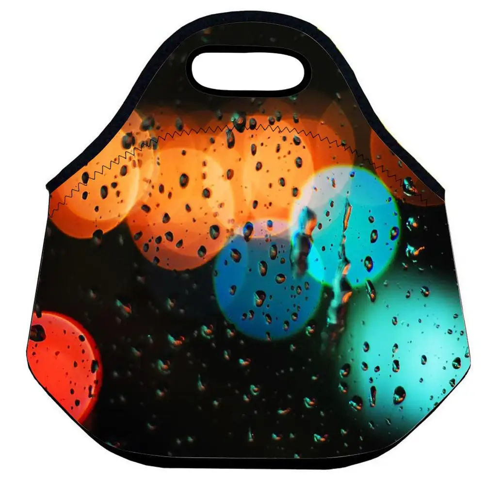 Сумка для ланча с фотографией домашних животных детский неопреновый ранец