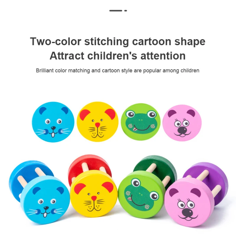 

0-12Months Baby Rattles Toy Cars Soft Wood Baby Cage Bell Hand Grasping Ball Toys Rattle Early Educational Hand Bell Baby Toys