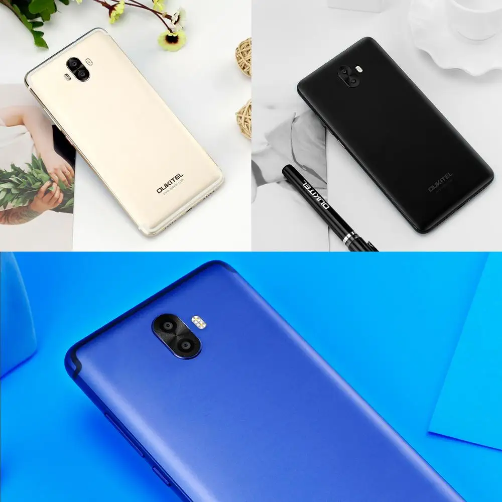 OUKITEL K8000 Android 7 0 5 'мобильный телефон Восьмиядерный 4 Гб 64 8000 мАч 13.0MP + 16.0MP задний