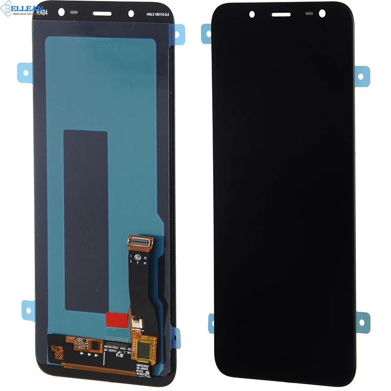 Catteny рекламный J600 дисплей для Samsung Galaxy J6 Lcd J600F Сенсорная панель стеклянный экран