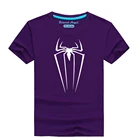 Детская одежда летняя хлопковая футболка с короткими рукавами для мальчиков детская светящаяся футболка Топы для мальчиков и девочек светящаяся в темноте футболка