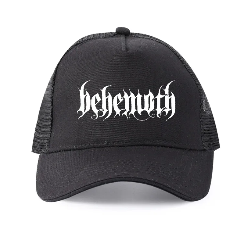 Высококачественная Мужская бейсболка из чистого хлопка с логотипом Behemoth модная