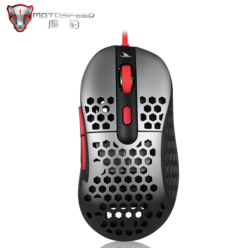 Игровая мышь DarmoShark N1 Cooler Master 63G Pixart PMW3389 16000DPI оптический датчик легкая сотовая