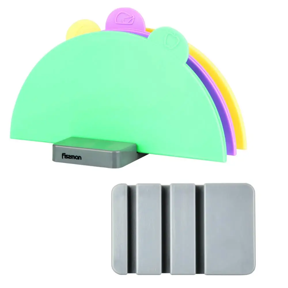 Складная разделочная доска Fissman Нескользящие пластиковые коврики