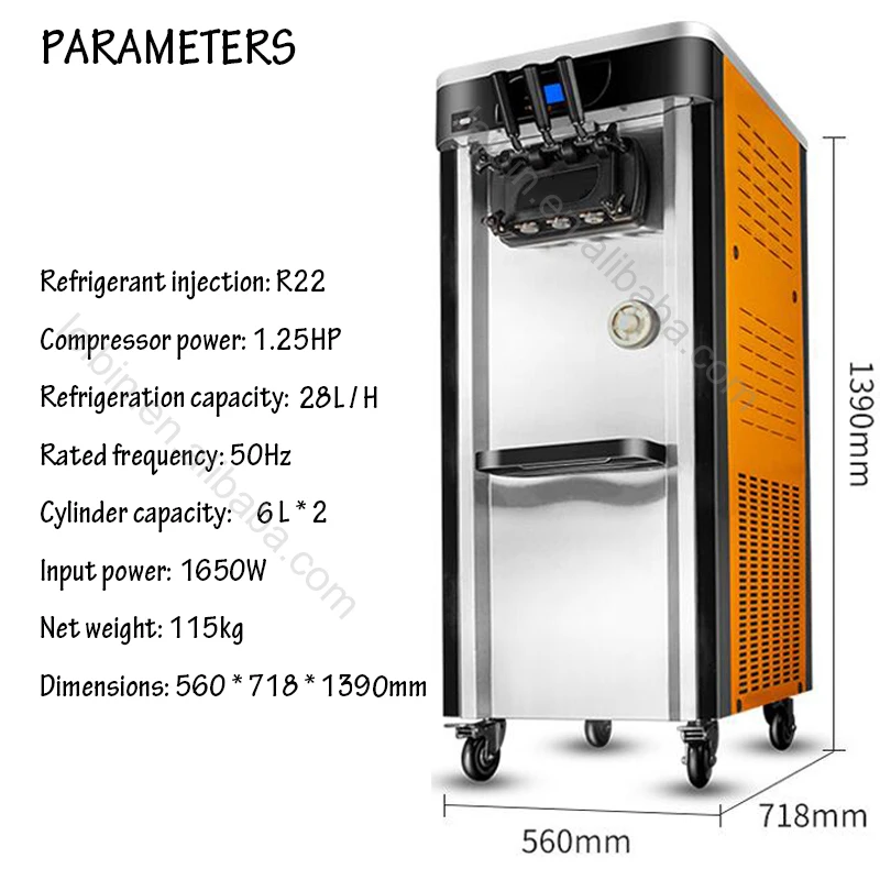 Новое поступление 1 год гарантии тайское коммерческое устройство для мороженого