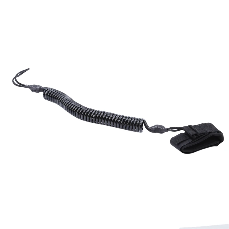 Поводок для серфинга из ТПУ Спиральный шнур поводок ног весло доска Вейкборда |