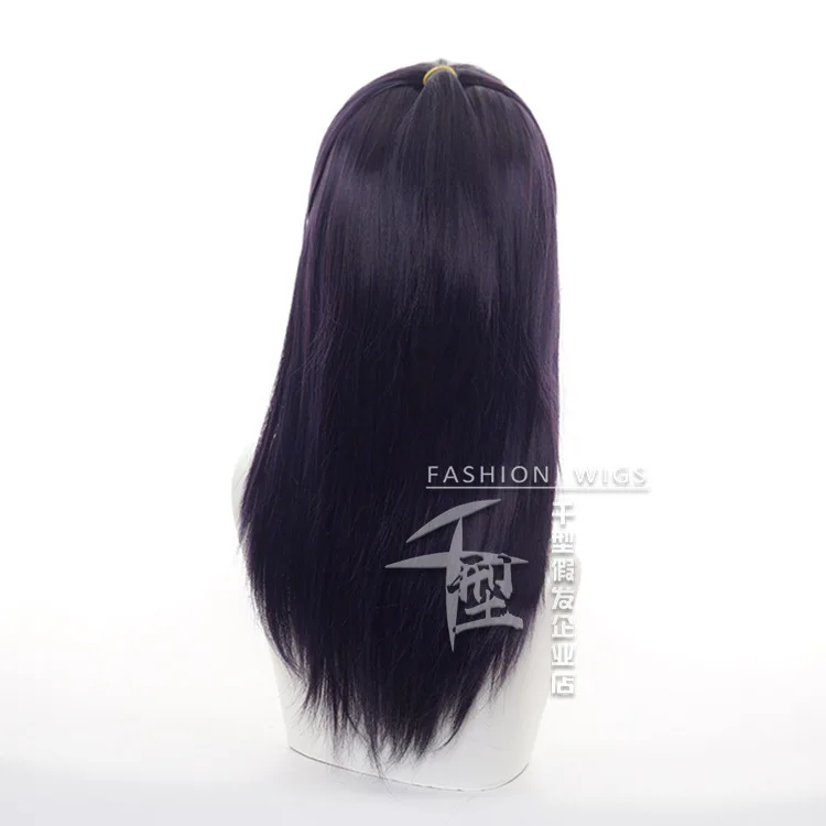 Иори Утахиме Парик Косплей Костюм Аниме "Джуджуцу Кайсен" Темно-фиолетовые Синтетические Волосы Хэллоуин Вечеринка Игра ролей