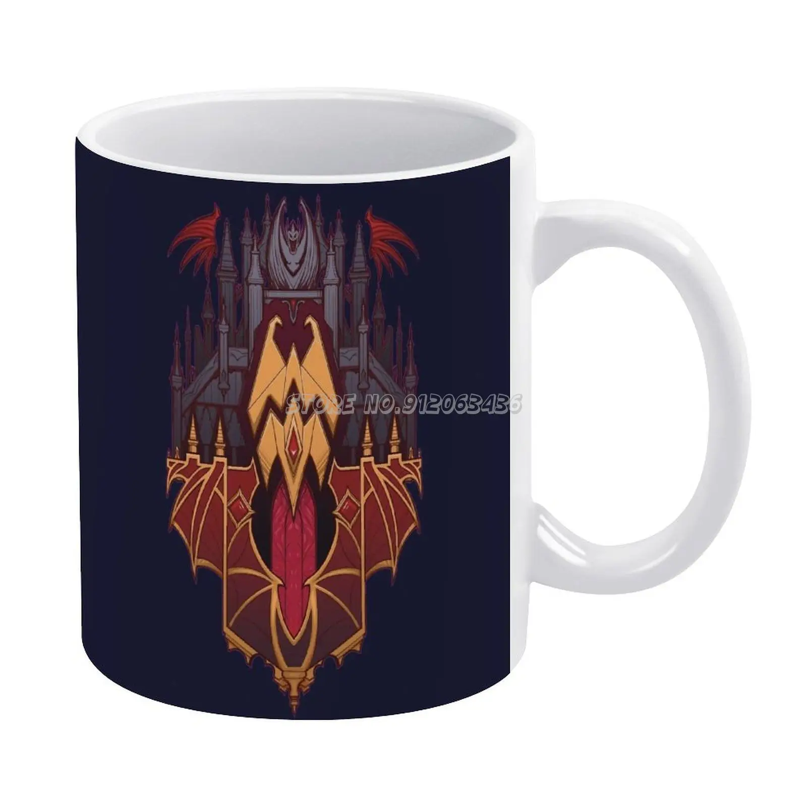 Кофейные кружки с рисунком крови вентира кофейная кружка 330 мл семейный