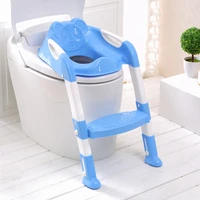 baby potty training seat childrens potty with adjustable ladder infant baby toilet seat toilet training folding seat 2 colors