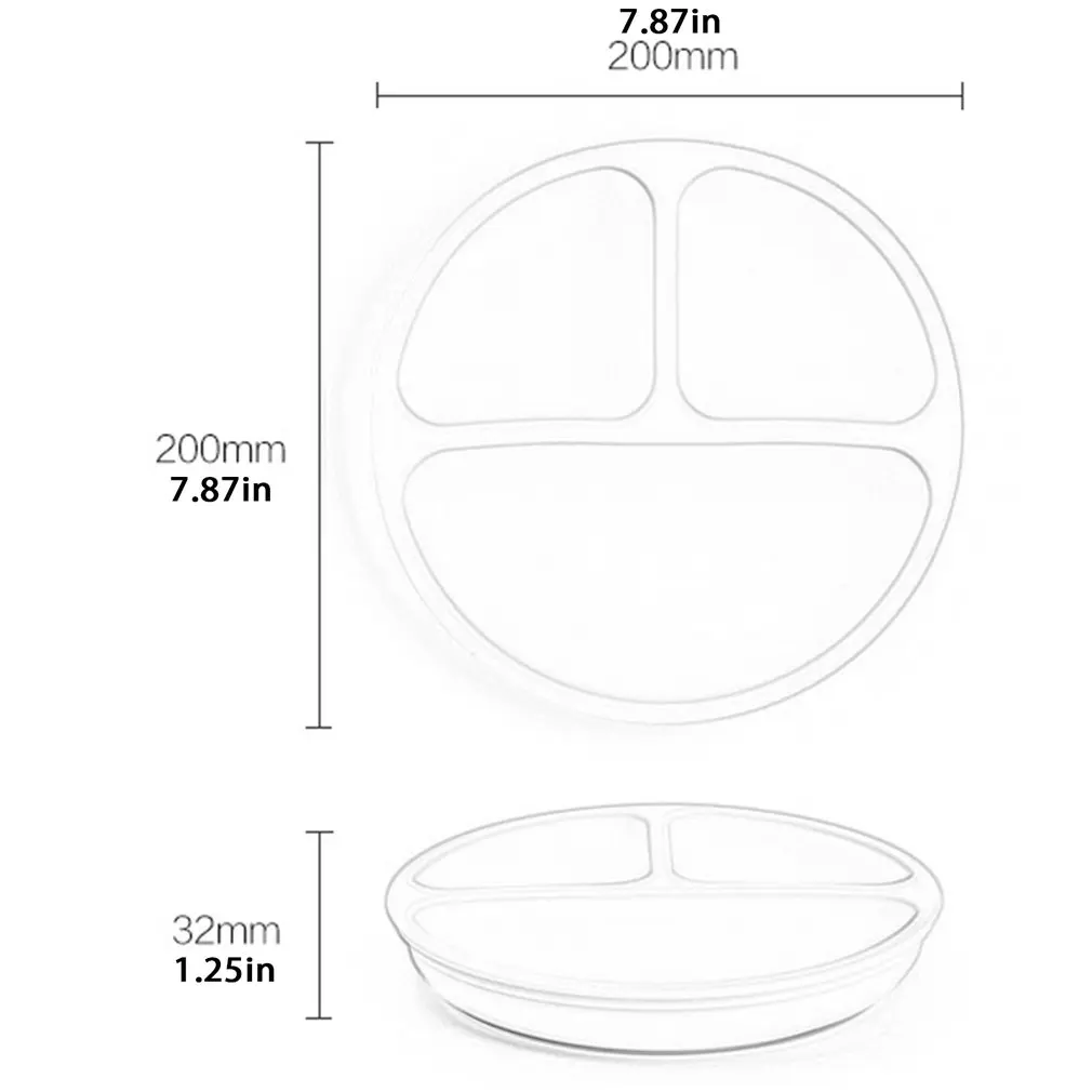 

children's dishes baby Silicone Sucker Bowl Baby Smile Face Plate Tableware Set Smile Face Baby Tableware Set kids plate