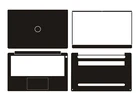 Углеродное волокно ноутбук Стикеры кожи наклейки защитная крышка для Dell XPS 13 7390 13-7390 не 2-в-1 13,3