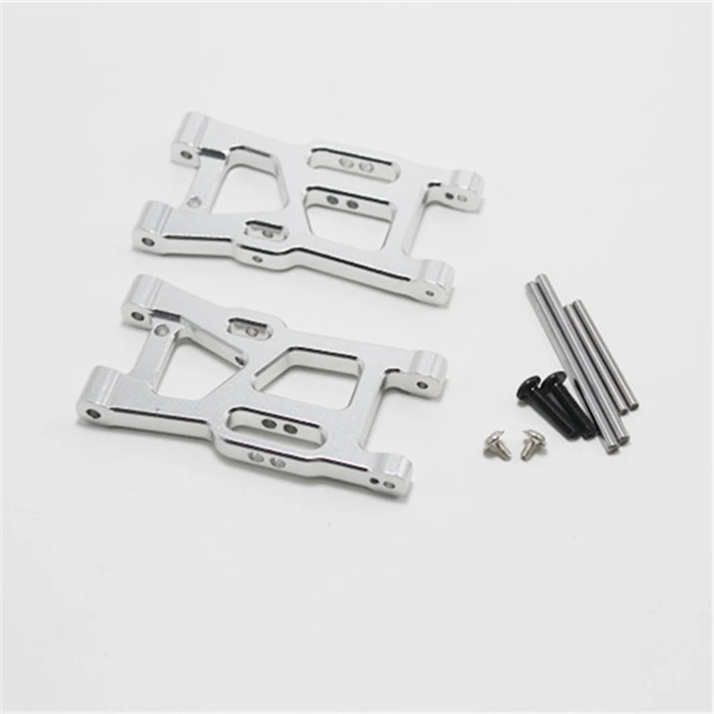 

Upgrade Metal 5 Wire Gear Servo Parts with Upgrade Parts Steering Swing Arm Base C Rear Hub Seat Servo Pull Rod,Silver
