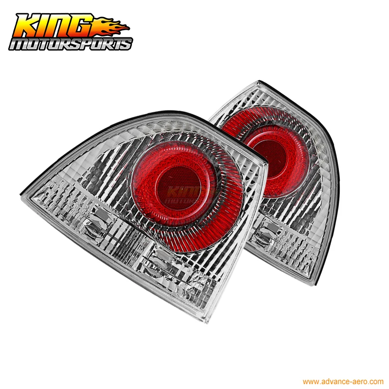

Fit For 1994-1995 Honda Accord 2 4Dr Altezza Brake Tail Lights Lamps Chrome Clear USA Domestic Free Shipping