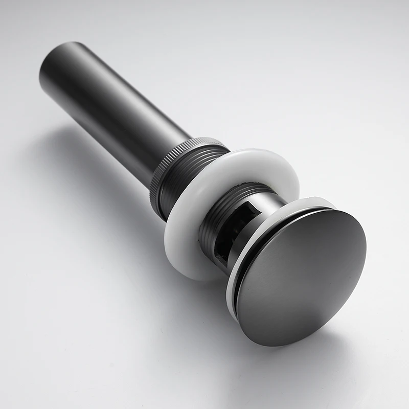 Латунная сливная раковина для ванной комнаты Gunmetal металлические сливные отходы