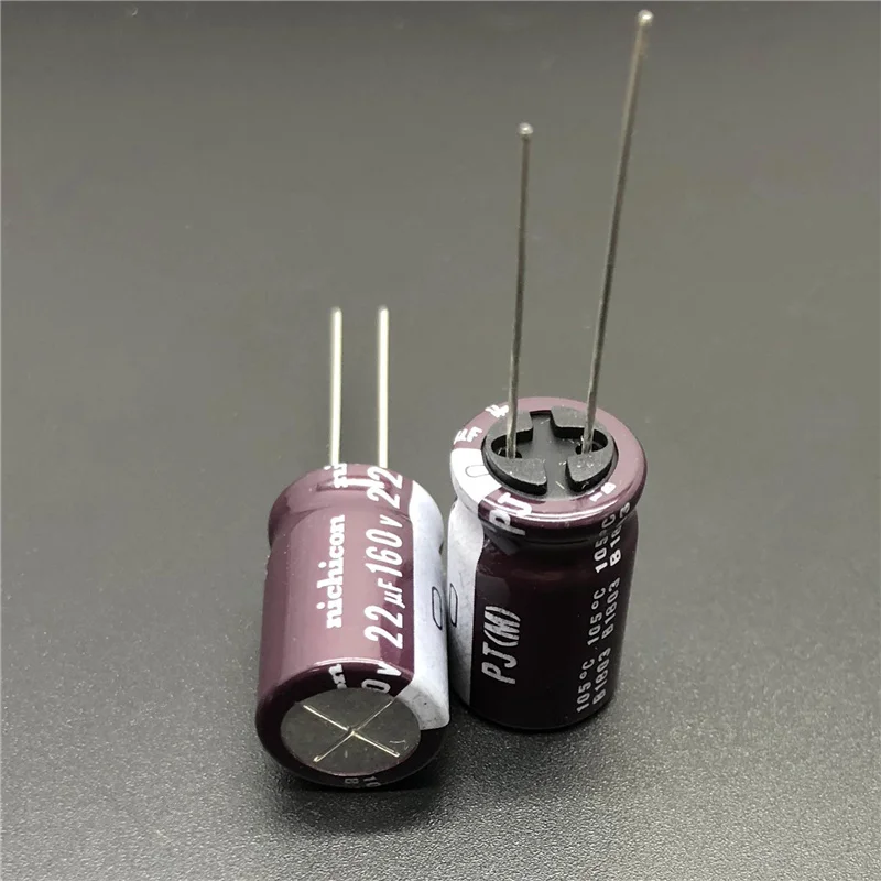 5 шт./50 шт. 22уф 160В NICHICON PJ серия 12 5x20 мм 160V22uF низкое сопротивление долговечный