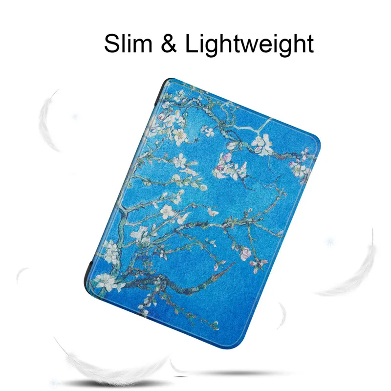 Популярный модный Чехол книжка из искусственной кожи с рисунком для Amazon Новый