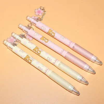 2Pcs AIHAO914B 0.5/0.7mm Rilakkuma Automatic Pencil Kawaii Plastic Mechanical Pencils For Kids Gifts Student Supplies Stationery |