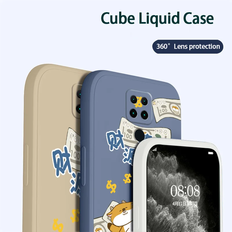 

Full Of Vitality Phone Case For Xiaomi Redmi Note 10 10S 9T 9 8 7 Pro MAX Redmi 9 9A K40 K40pro K30 K20 Liquid Silicone Cover