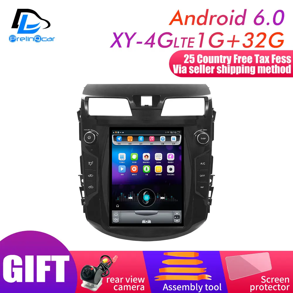 XY-4G Lte 1G32G 4G Lte вертикальный экран android система Мультимедиа Видео Радио плеер для Nissan teana Altima 2013- лет Навигация стерео - Цвет: XY-4G Lte 1G32G