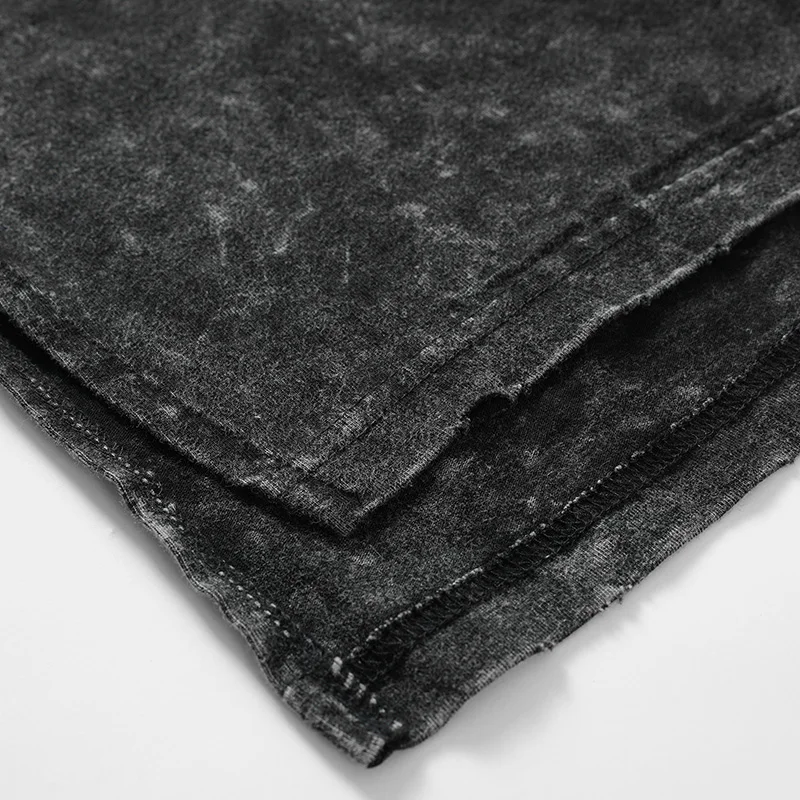 

Men's Tank Tops Retro Distressed Vest Gothic Skull Print Tees Shirts Casual Gym Clothing Men Clothing Hip Hop Streetwear Summer