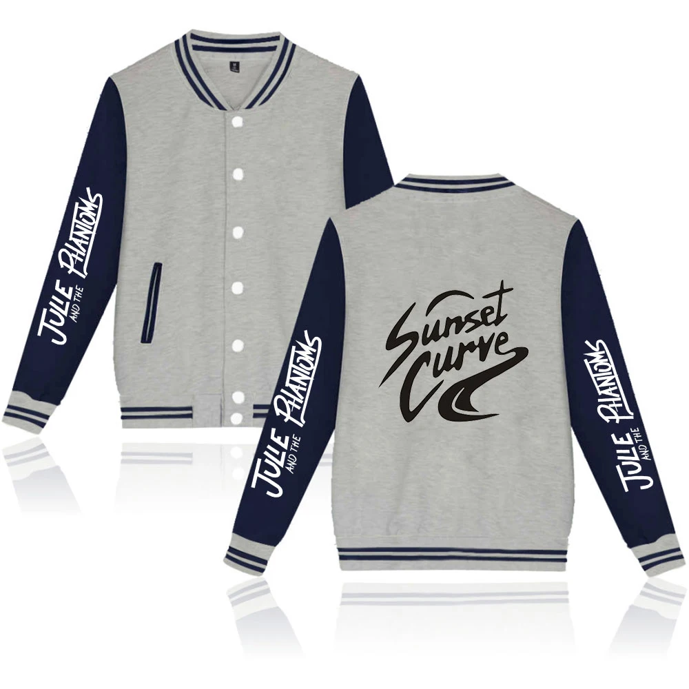 

Julie and the Phantoms Jacket Women streetwear Julie and the Phantoms baseball jackets plus size for men and women