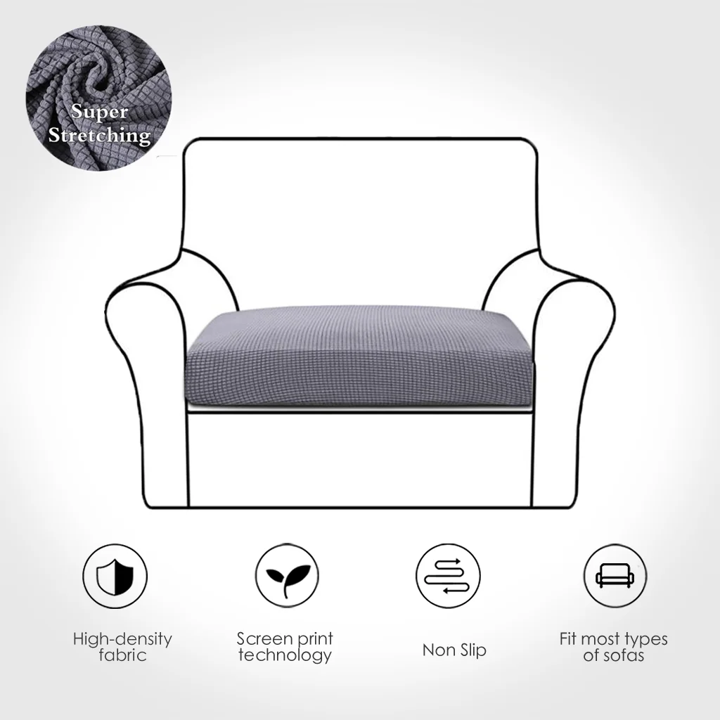 Чехол для подушки на сиденье эластичный чехол дивана защита мебели гибкий