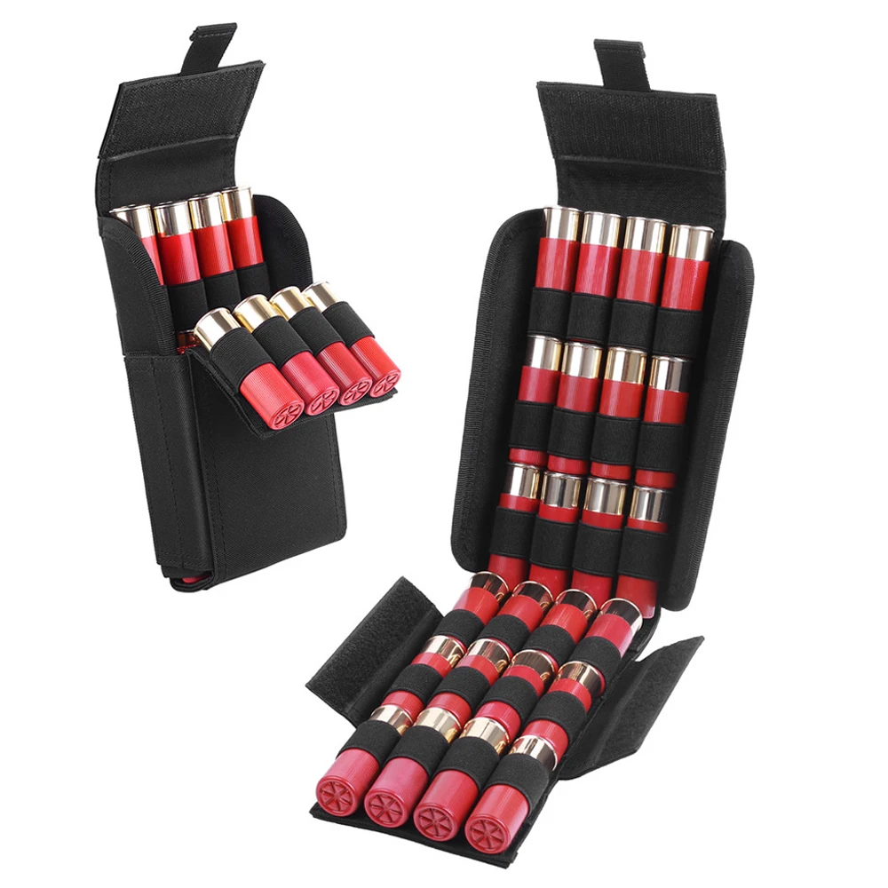 

Tactical 25 Rounds 12/20GA Ammo Shell Pouch Outdoor Shooting Gun Bullet Holder Bag Cartridge Bandolier Rifle Hunting Accessary