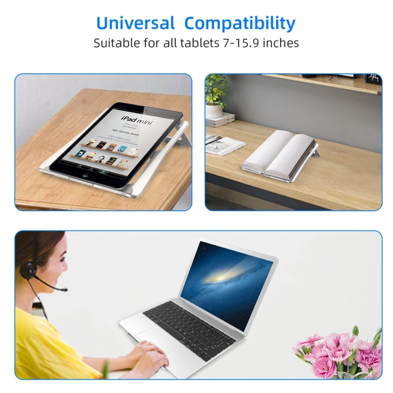 ГОРЯЧАЯ Алюминиевая Эргономичная конструкция противоскользящая подставка для