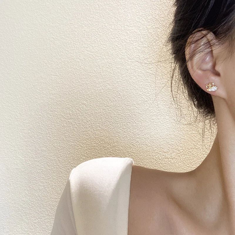 

Style Love Inlaid 2021 Hiphop/rock New Arrival Earring for Women European Wedding