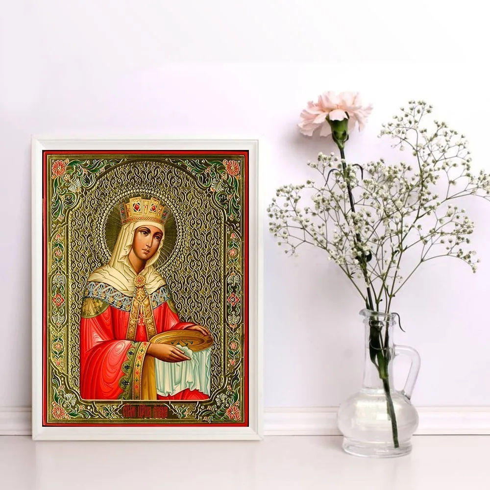 Алмазная картина квадратная алмазная, мозаичная, религиозная картина Стразы для вышивки крестом Алмазная Вышивка Хобби Broderie Diamant