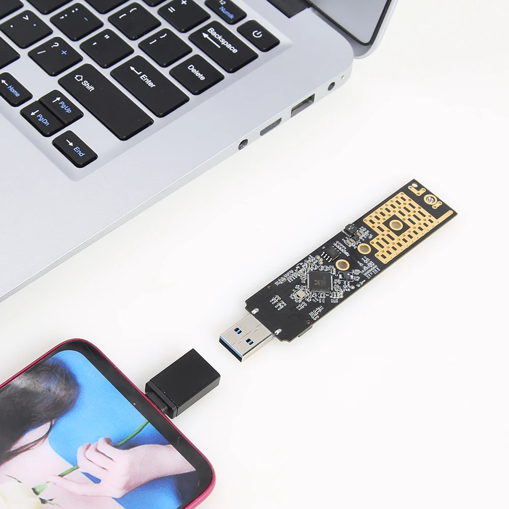 RTL9210 чип NVMe к usb адаптеру M.2 M2 SSD USB 3 1 Тип карту NGFF PCIe основе M ключ жесткий диск