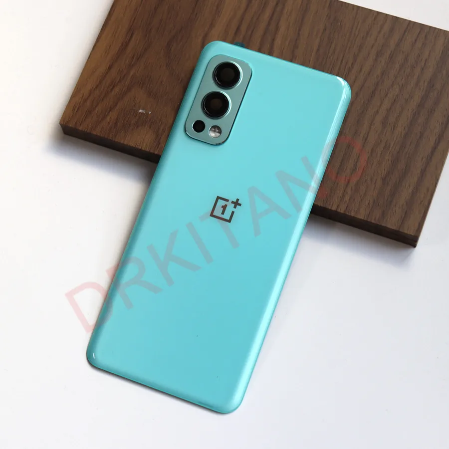 Оригинальная задняя крышка для Oneplus Nord 2 Nord2 аккумулятора заднее стекло корпуса