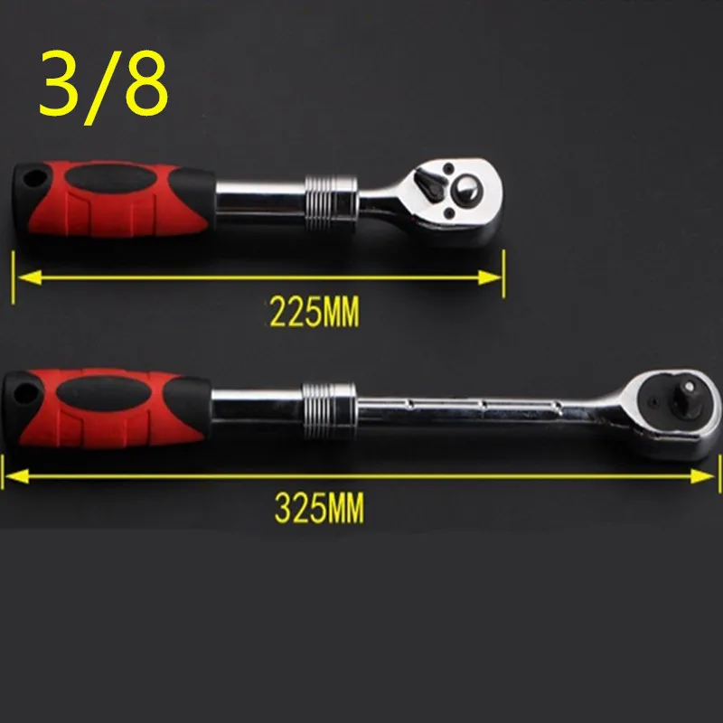Автомобильный инструмент 72 зубчатый рычажный ключ храпового механизма Cr V гибкий