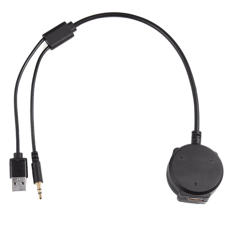 Автомобильный беспроводной Bluetooth модуль o AUX & USB кабель музыкального адаптера для