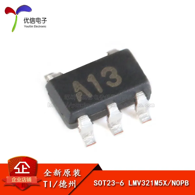 100% новый и оригинальный LMV321M5X/NOPB SOT23 5|Запасные части| |