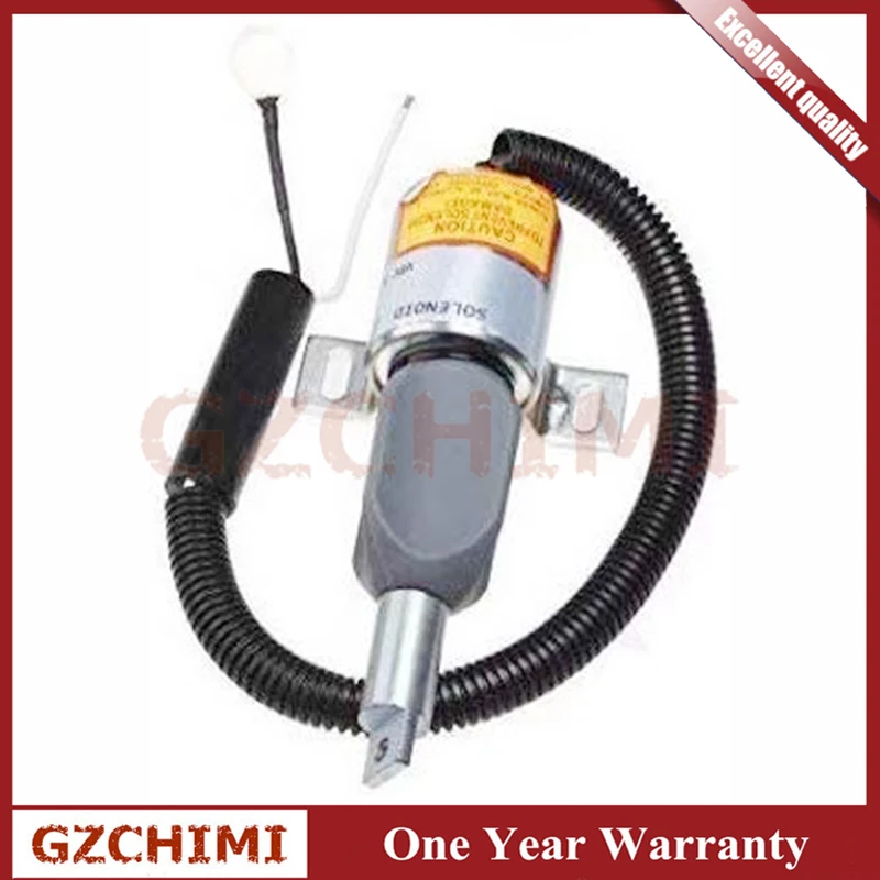 1700-4061 соленоид топливного останова для гусеничного погрузчика Mustang MTL20 Gehl CTL70 Isuzu