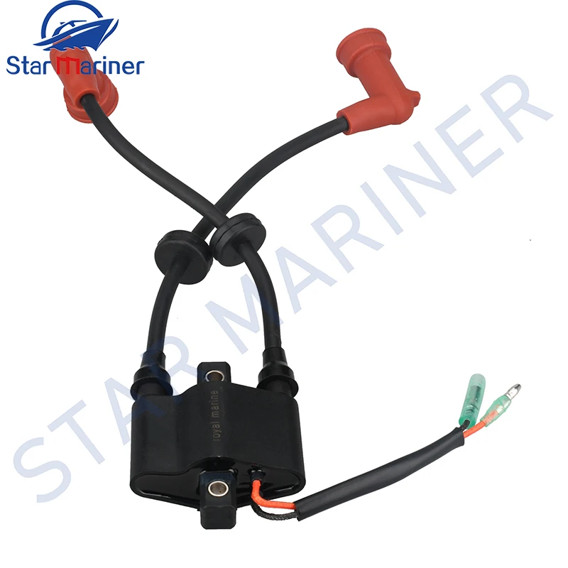 Катушка зажигания Assy 6F5-85570 для лодочного двигателя Yamaha 4T 9.9HP 15HP 20HP 25HP 2T 30HP 40HP