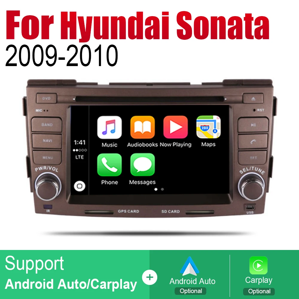Автомагнитола ZaiXi 2 Din для Hyundai Sonata NFC 2009 ~ 2010 GPS навигация BT Wi Fi карта мультимедийная