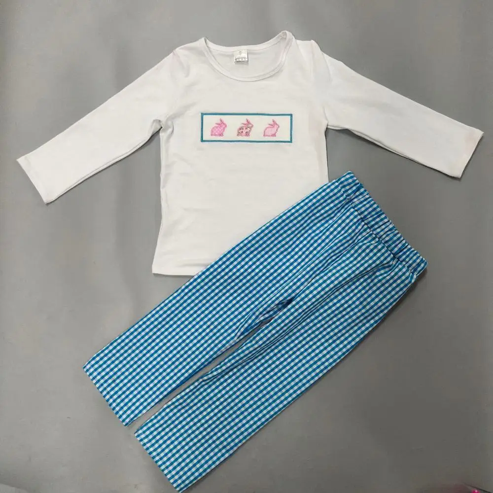 Одежда для маленьких девочек Комплект летней одежды мальчиков Пасхальная