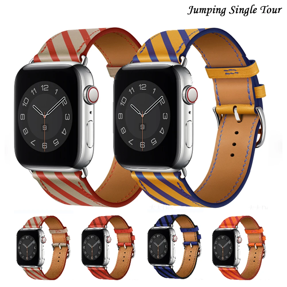 

Ремешок из натуральной кожи для apple watch band 44 мм 40 мм 38/42 мм