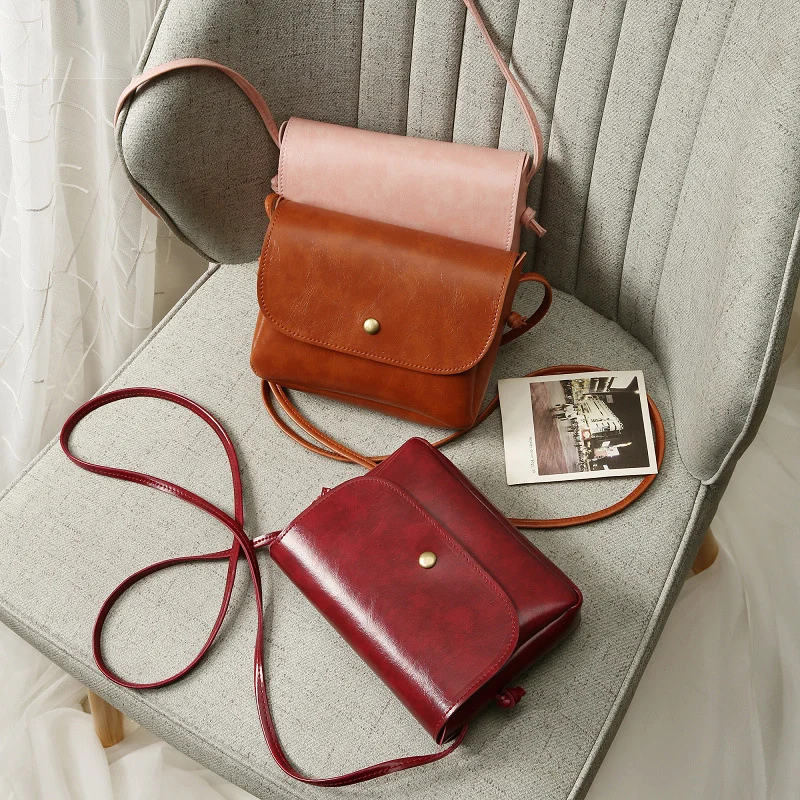 

Casual mini simple square bag For Women Solid color Single Shoulder Female Messenger Bags bolsa feminina #20