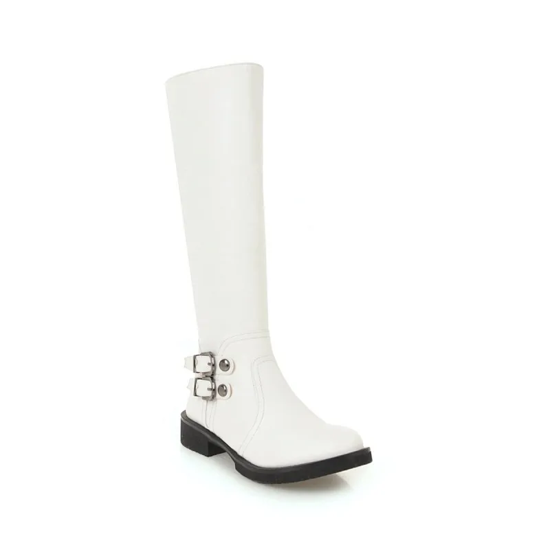 

Простые сапоги больших размеров, женские зимние сапоги, женская обувь, сапоги