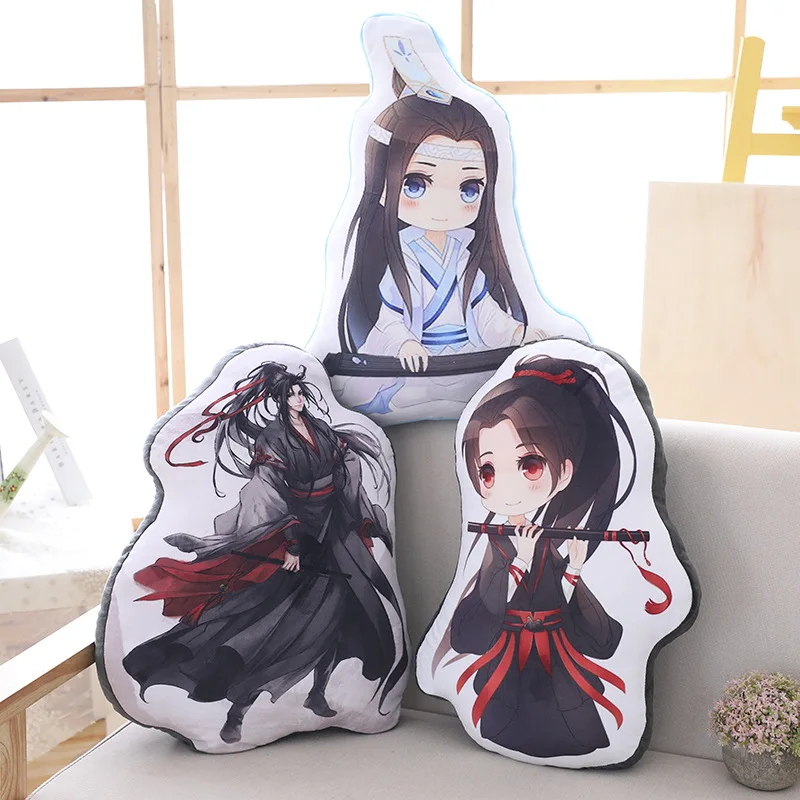 Новинка 50 см мультяшная фигурная Подушка МО дао ЗУ Ши Wei Wuxian LanWangji кукольная