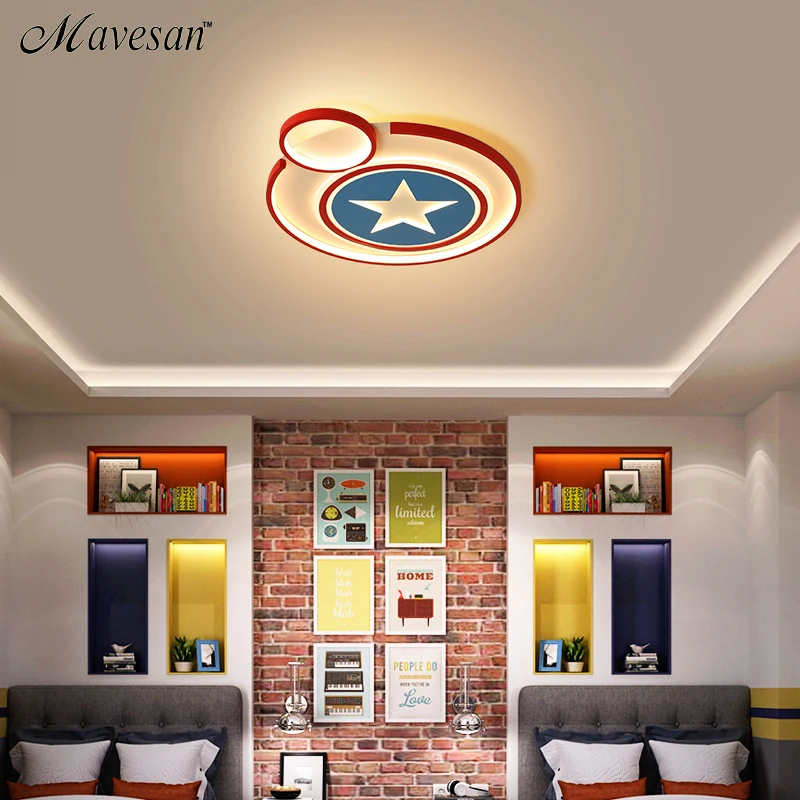 Современные светодиодные потолочные лампы для детской комнаты и отдыха дома