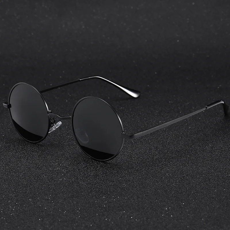 

Round Polarized Sunglasses Men Women Retro Sun Glasses Male Female Metal Frame Eyewear Driving