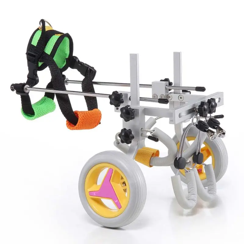 

Disabled Dog Scooter Wheelchair with Handle for Small Dogs Back Legs Safety