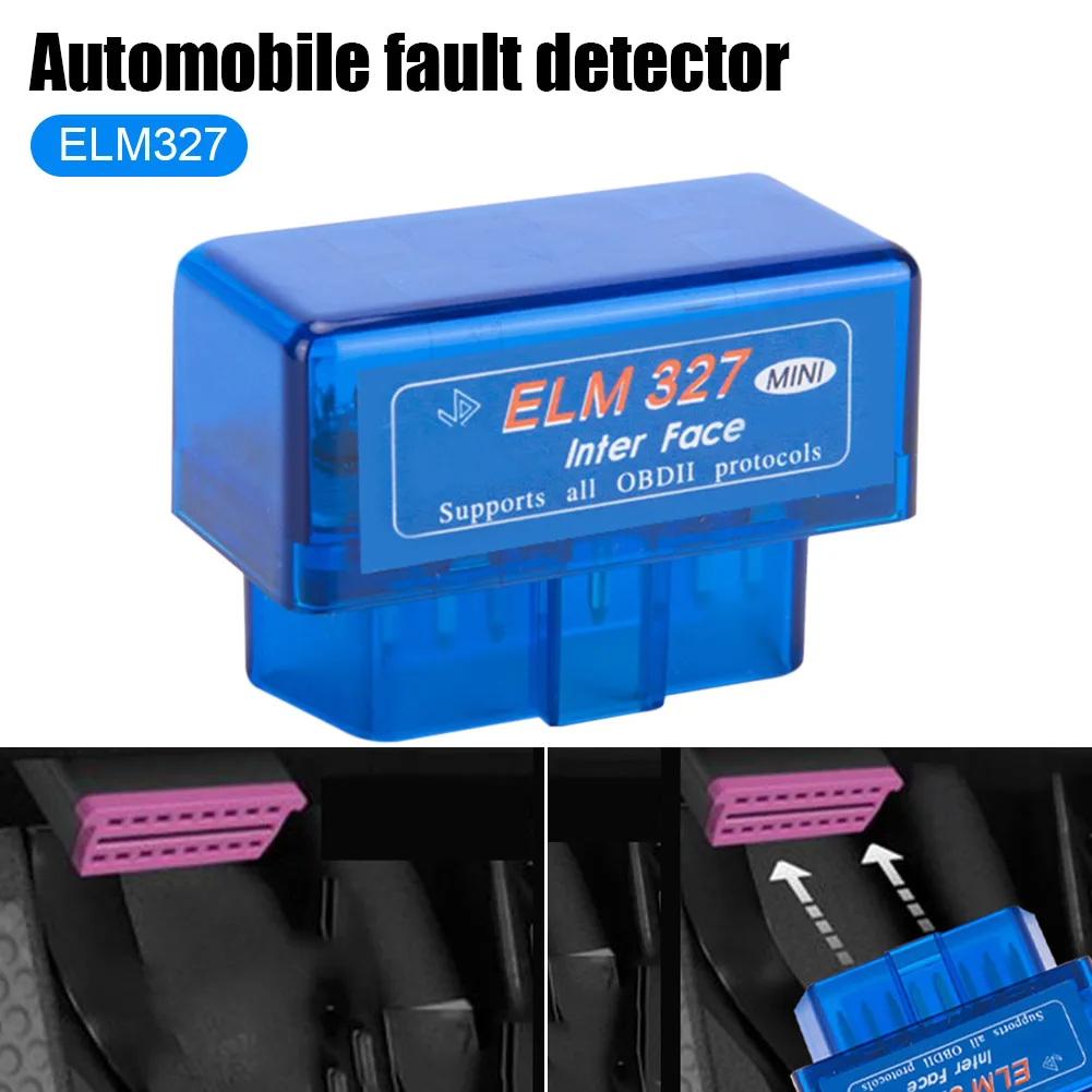 

OBD2 сканер ELM327 V1.5 PIC18F25K80 Bluetooth-Совместимый Мини ELM 327 V2.1 wifi считыватель кодов для Android автомобильный диагностический инструмент